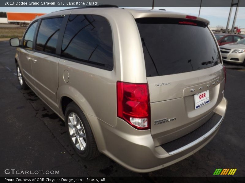 Sandstone / Black 2013 Dodge Grand Caravan R/T