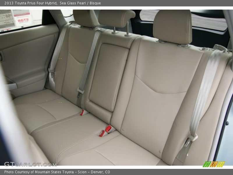 Sea Glass Pearl / Bisque 2013 Toyota Prius Four Hybrid