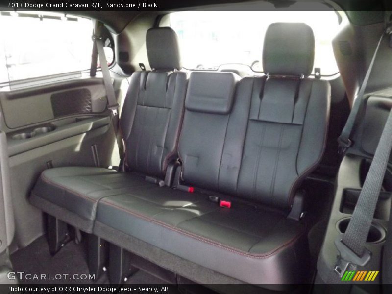 Rear Seat of 2013 Grand Caravan R/T