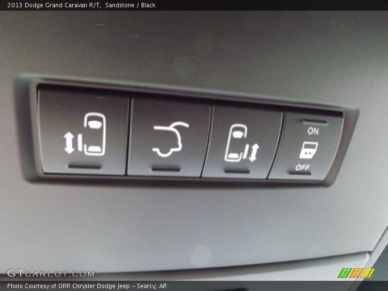 Controls of 2013 Grand Caravan R/T