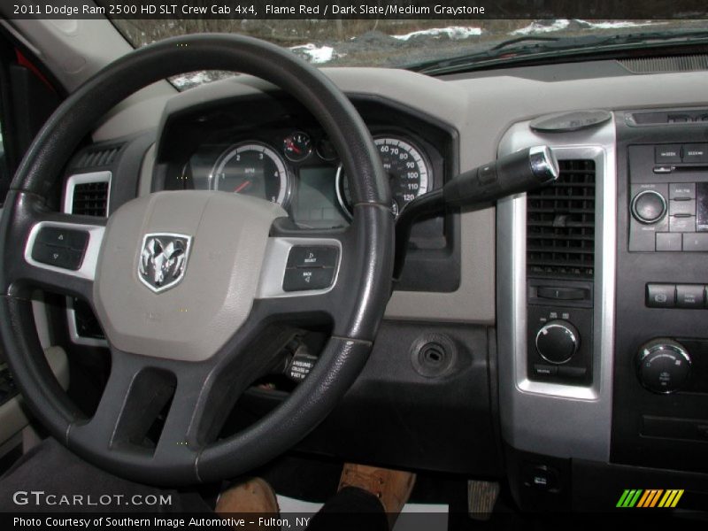 Flame Red / Dark Slate/Medium Graystone 2011 Dodge Ram 2500 HD SLT Crew Cab 4x4