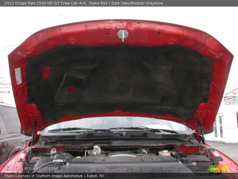 Flame Red / Dark Slate/Medium Graystone 2011 Dodge Ram 2500 HD SLT Crew Cab 4x4