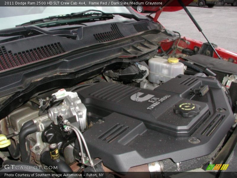 Flame Red / Dark Slate/Medium Graystone 2011 Dodge Ram 2500 HD SLT Crew Cab 4x4