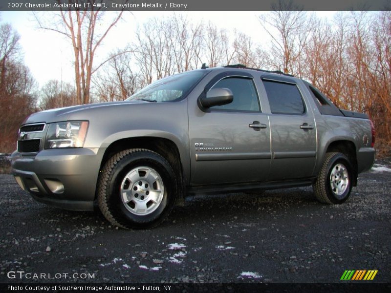 Graystone Metallic / Ebony 2007 Chevrolet Avalanche LT 4WD