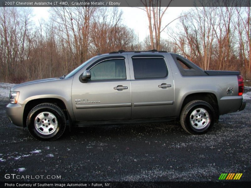 Graystone Metallic / Ebony 2007 Chevrolet Avalanche LT 4WD