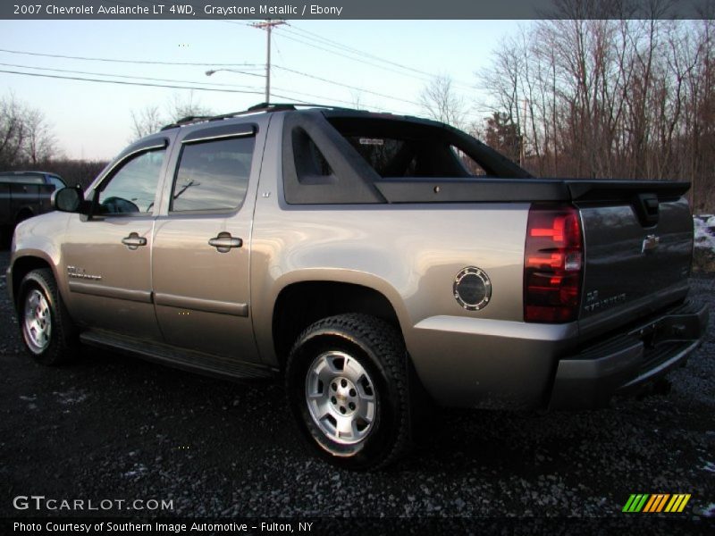 Graystone Metallic / Ebony 2007 Chevrolet Avalanche LT 4WD