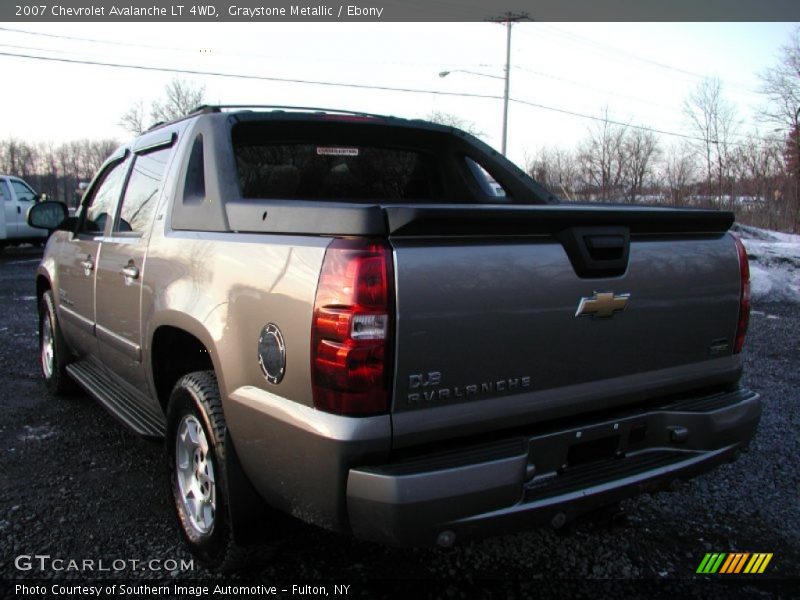 Graystone Metallic / Ebony 2007 Chevrolet Avalanche LT 4WD