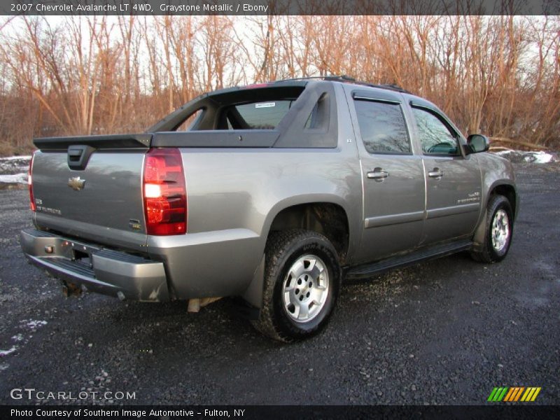 Graystone Metallic / Ebony 2007 Chevrolet Avalanche LT 4WD