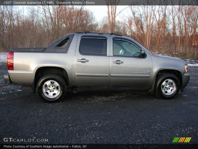 Graystone Metallic / Ebony 2007 Chevrolet Avalanche LT 4WD