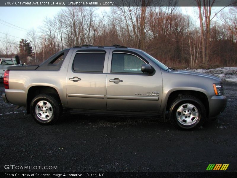 Graystone Metallic / Ebony 2007 Chevrolet Avalanche LT 4WD