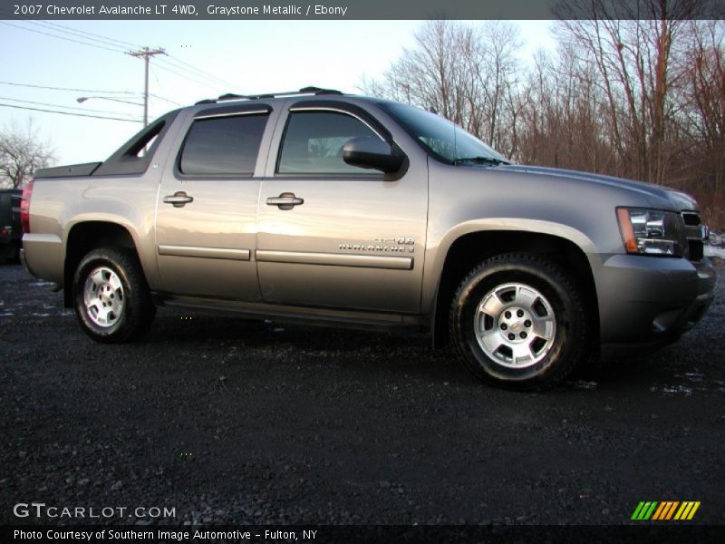 Graystone Metallic / Ebony 2007 Chevrolet Avalanche LT 4WD