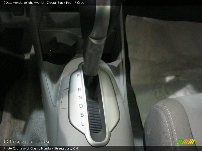 Crystal Black Pearl / Gray 2011 Honda Insight Hybrid