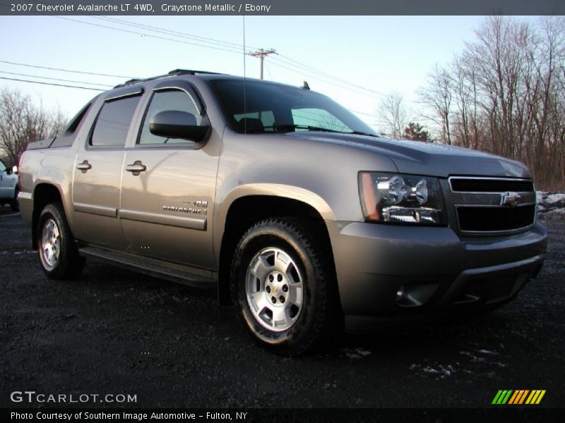 Graystone Metallic / Ebony 2007 Chevrolet Avalanche LT 4WD