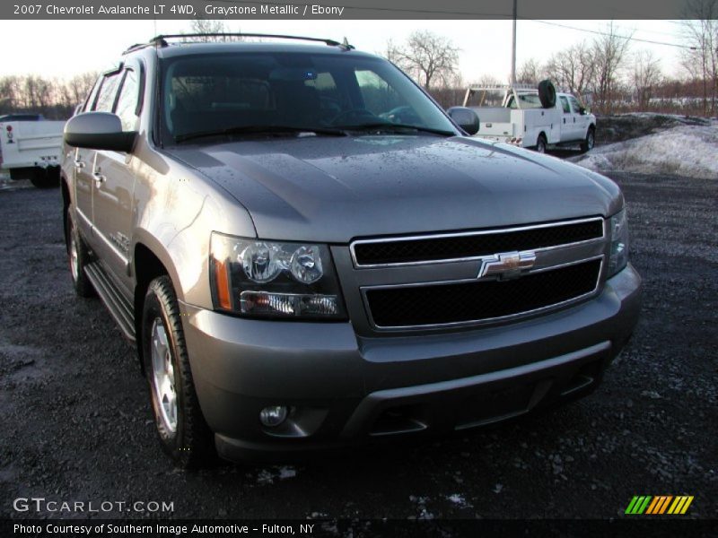 Graystone Metallic / Ebony 2007 Chevrolet Avalanche LT 4WD