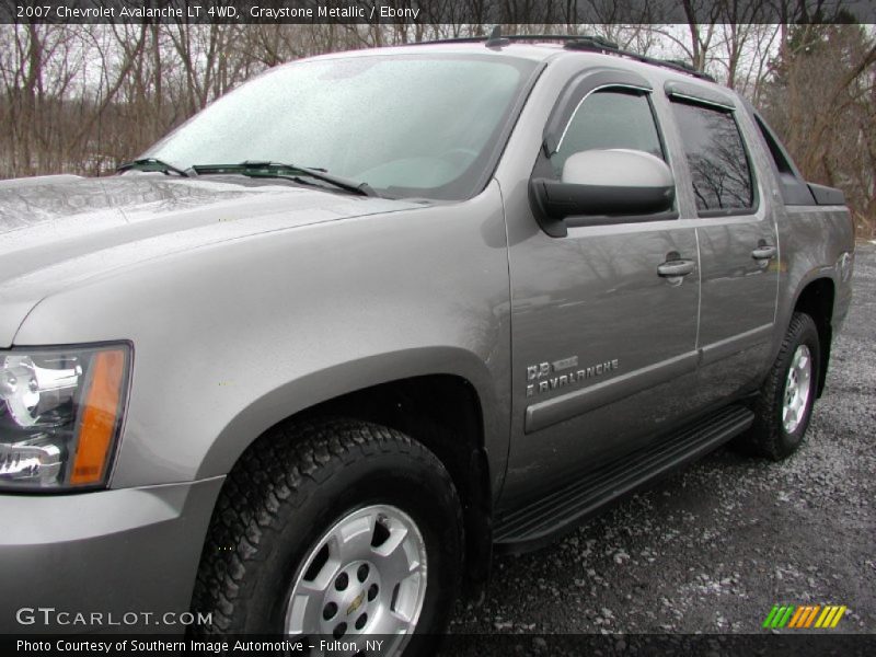 Graystone Metallic / Ebony 2007 Chevrolet Avalanche LT 4WD