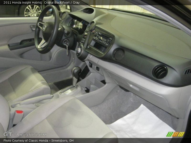 Dashboard of 2011 Insight Hybrid