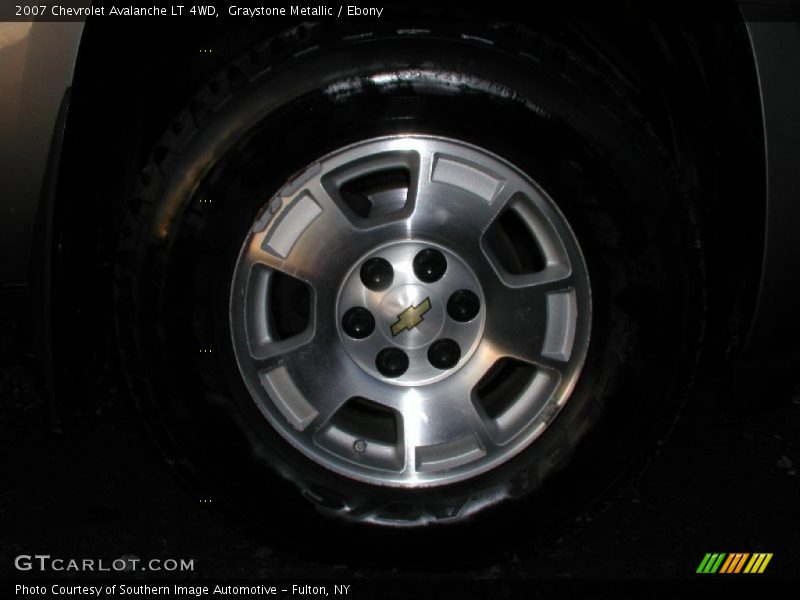 Graystone Metallic / Ebony 2007 Chevrolet Avalanche LT 4WD
