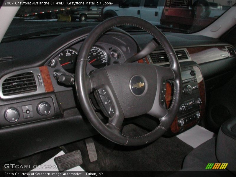 Graystone Metallic / Ebony 2007 Chevrolet Avalanche LT 4WD