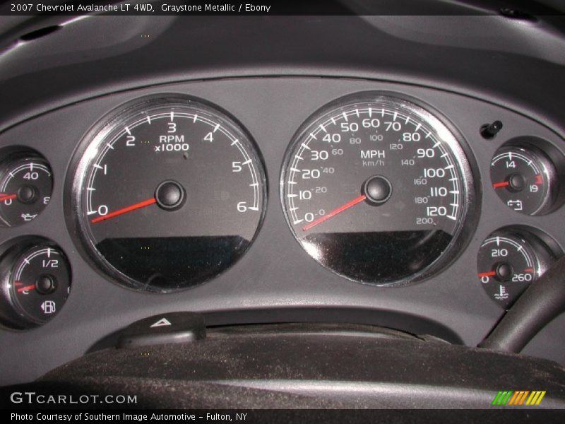 Graystone Metallic / Ebony 2007 Chevrolet Avalanche LT 4WD