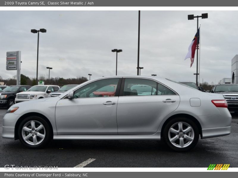 Classic Silver Metallic / Ash 2009 Toyota Camry SE