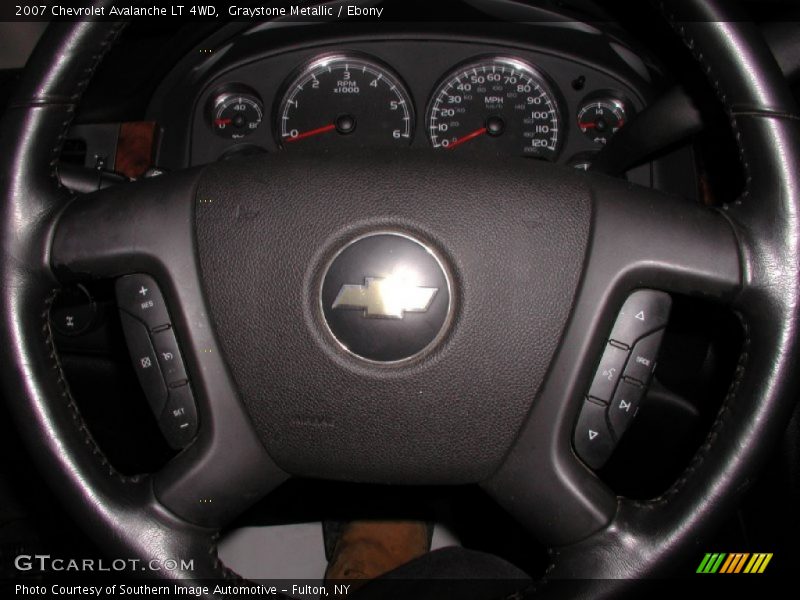 Graystone Metallic / Ebony 2007 Chevrolet Avalanche LT 4WD