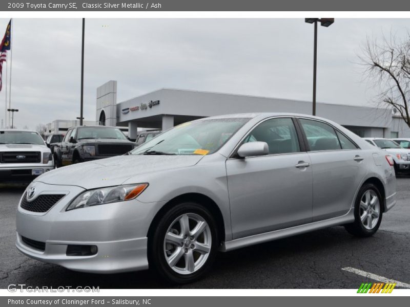 Classic Silver Metallic / Ash 2009 Toyota Camry SE
