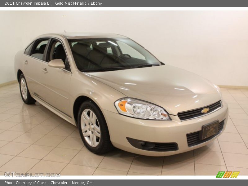 Gold Mist Metallic / Ebony 2011 Chevrolet Impala LT