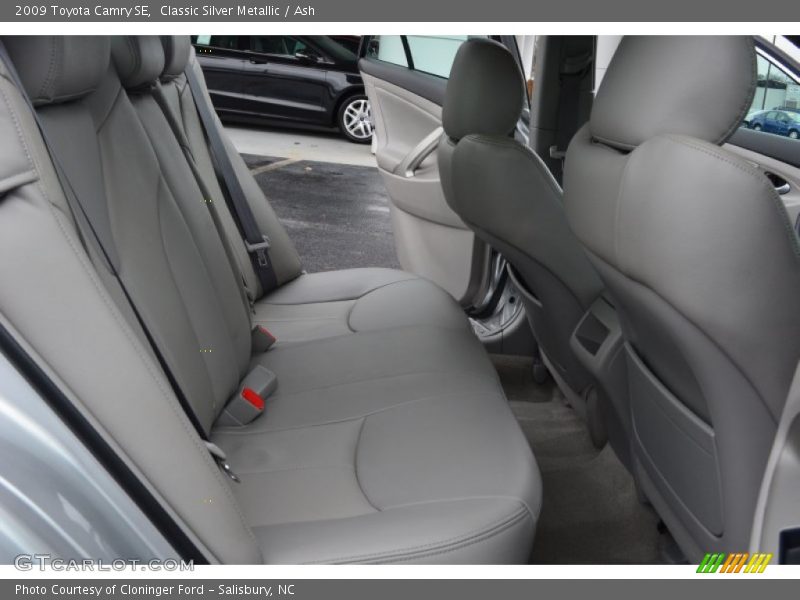 Rear Seat of 2009 Camry SE