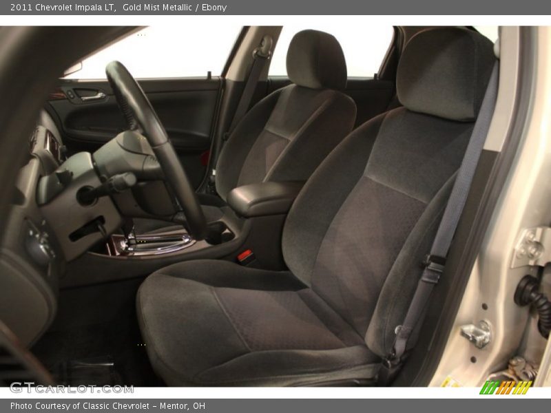 Front Seat of 2011 Impala LT