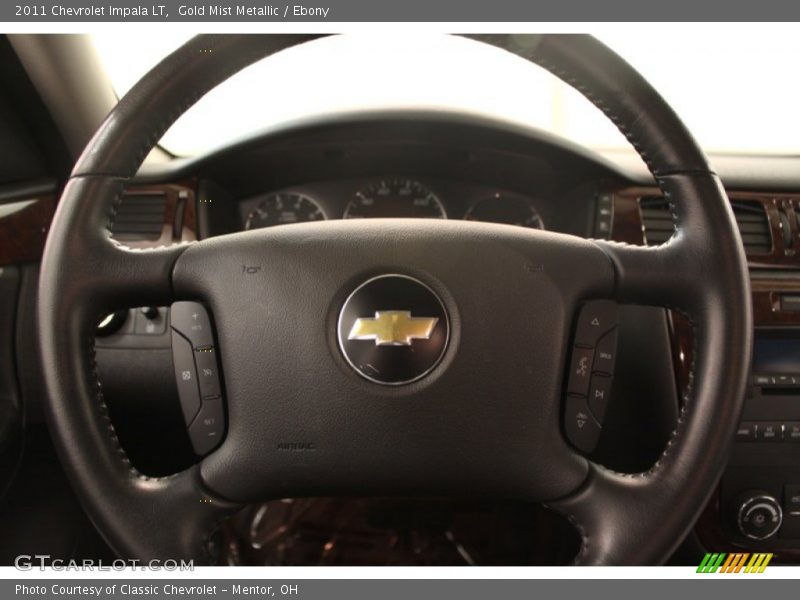 Gold Mist Metallic / Ebony 2011 Chevrolet Impala LT