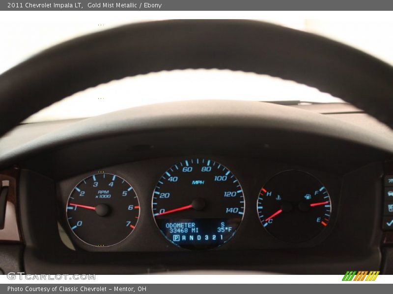  2011 Impala LT LT Gauges