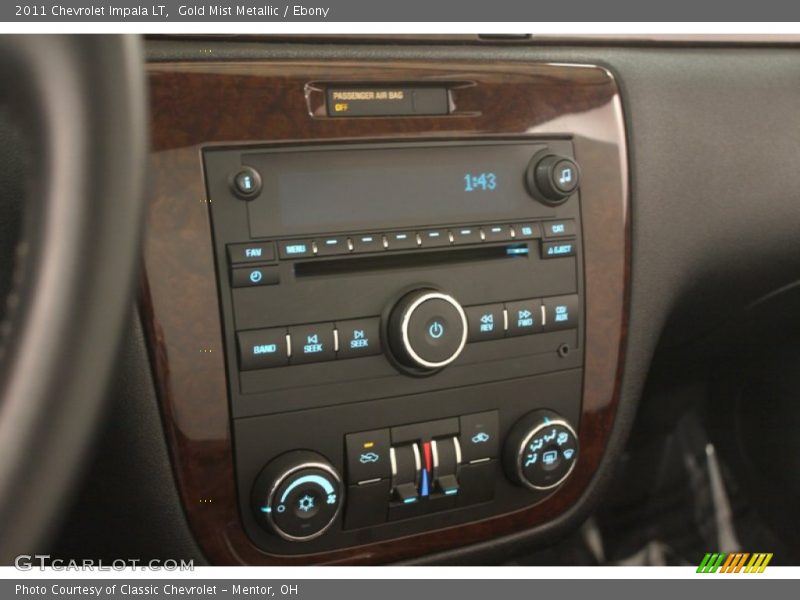 Controls of 2011 Impala LT