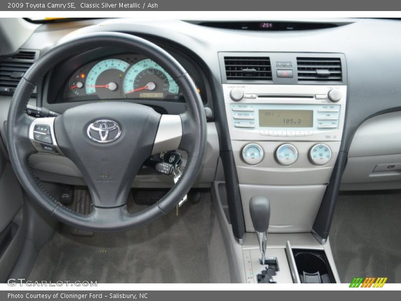 Dashboard of 2009 Camry SE