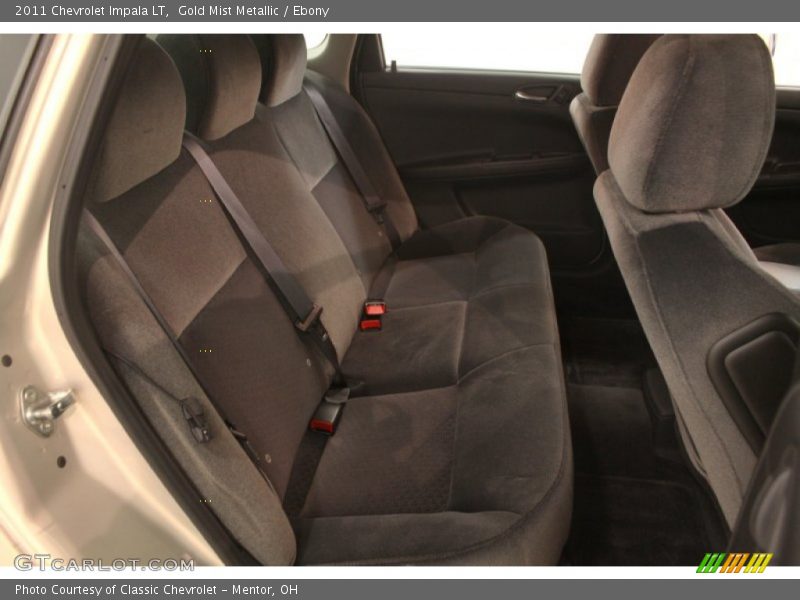 Rear Seat of 2011 Impala LT