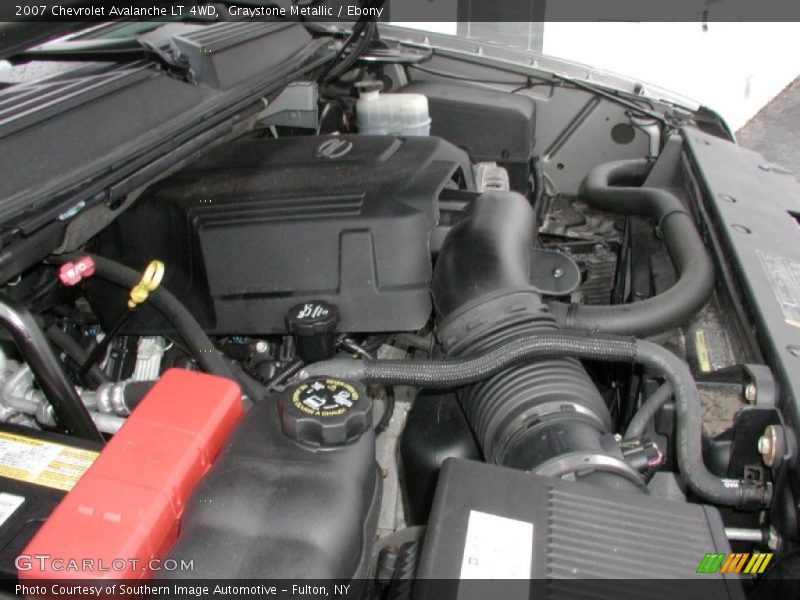 Graystone Metallic / Ebony 2007 Chevrolet Avalanche LT 4WD