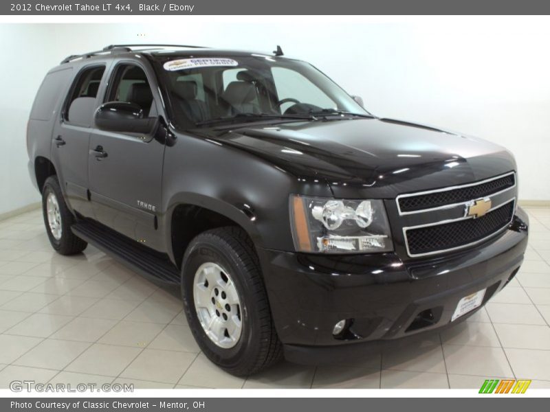 Black / Ebony 2012 Chevrolet Tahoe LT 4x4