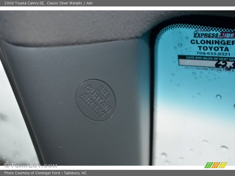 Classic Silver Metallic / Ash 2009 Toyota Camry SE