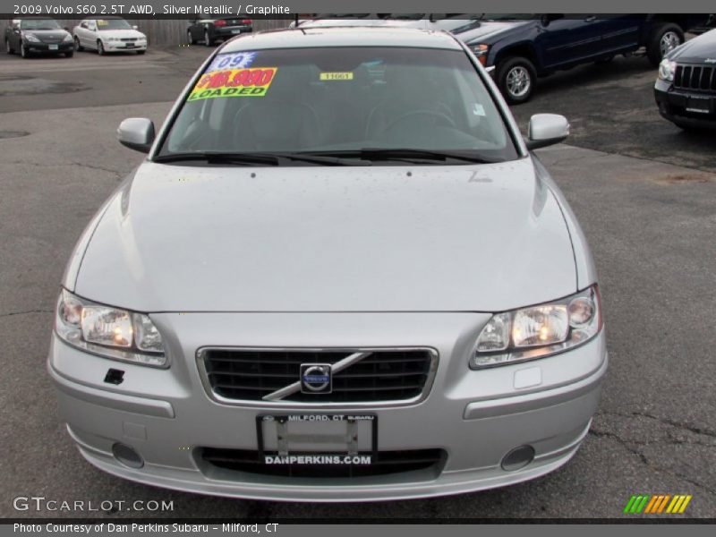 Silver Metallic / Graphite 2009 Volvo S60 2.5T AWD