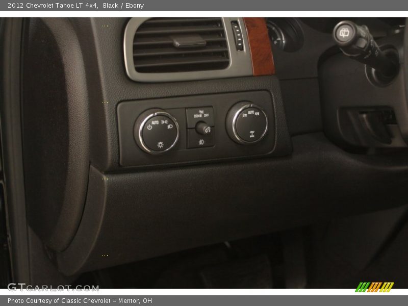 Black / Ebony 2012 Chevrolet Tahoe LT 4x4