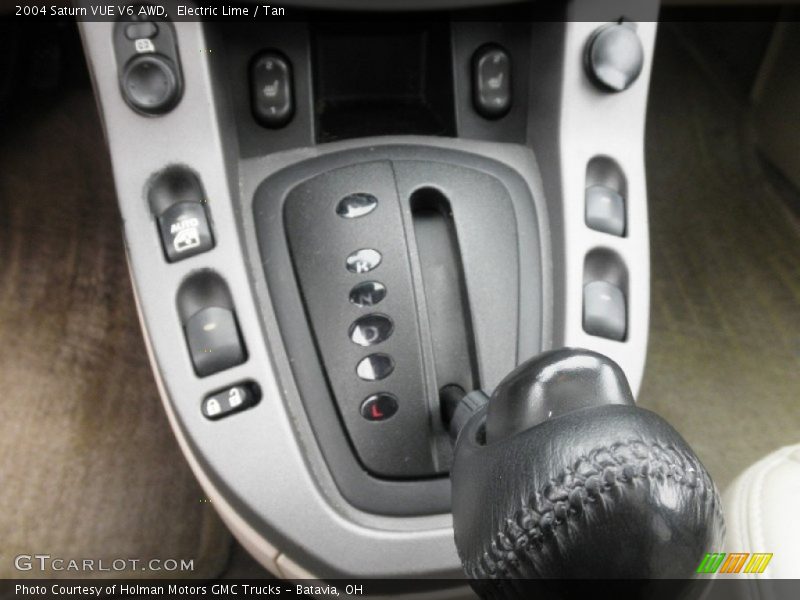 Electric Lime / Tan 2004 Saturn VUE V6 AWD