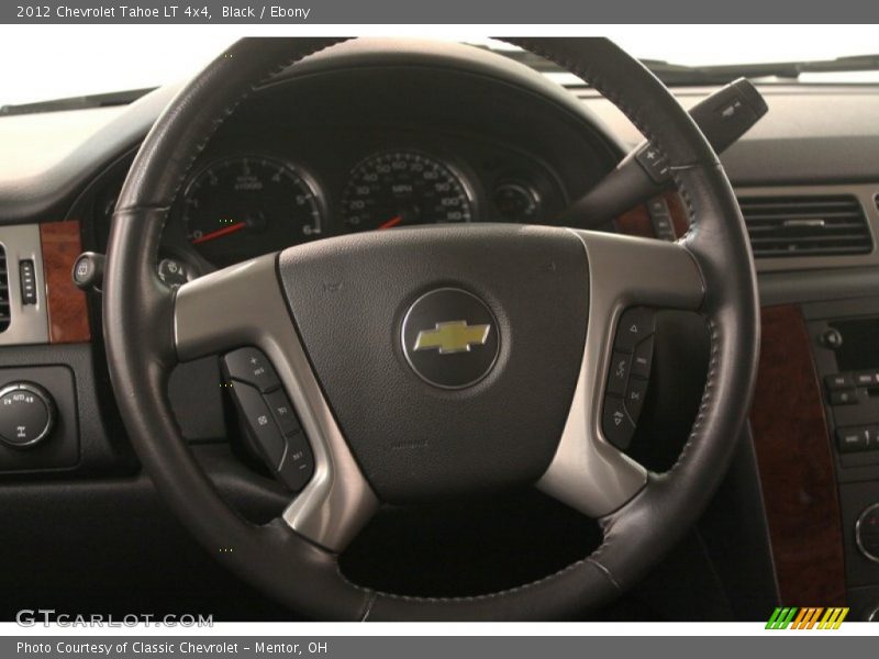 Black / Ebony 2012 Chevrolet Tahoe LT 4x4