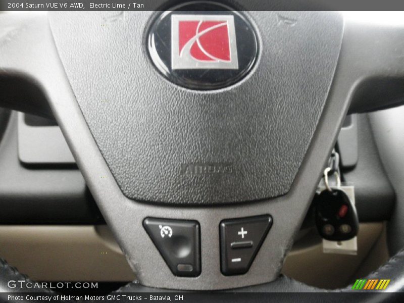 Electric Lime / Tan 2004 Saturn VUE V6 AWD