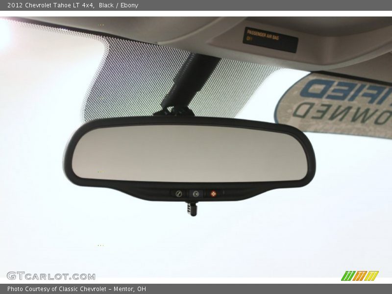 Black / Ebony 2012 Chevrolet Tahoe LT 4x4