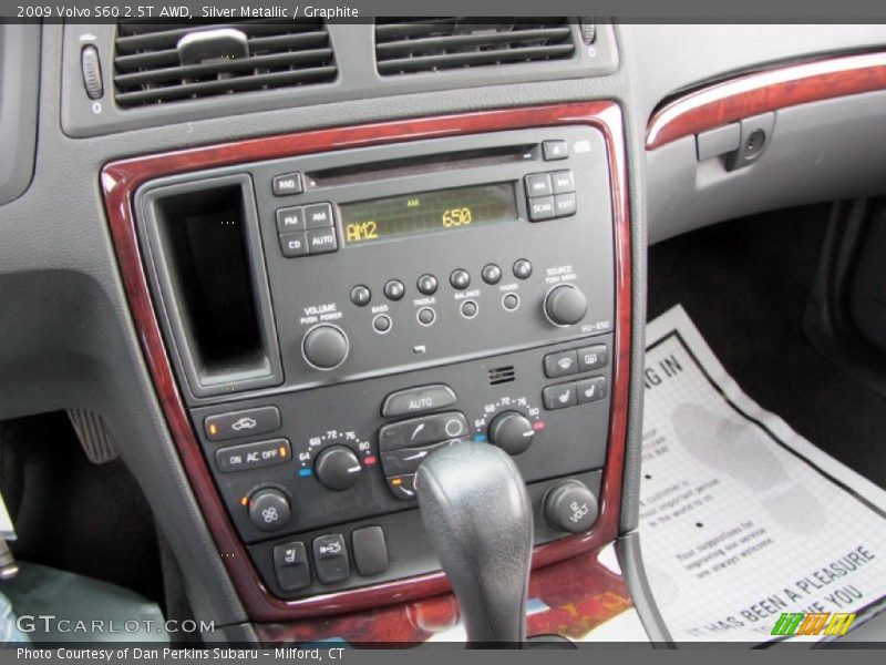Silver Metallic / Graphite 2009 Volvo S60 2.5T AWD