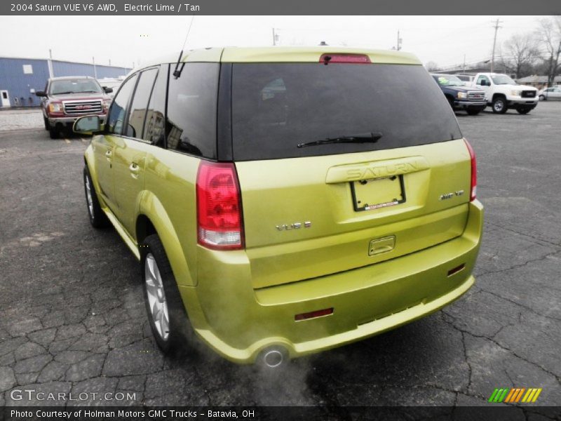 Electric Lime / Tan 2004 Saturn VUE V6 AWD