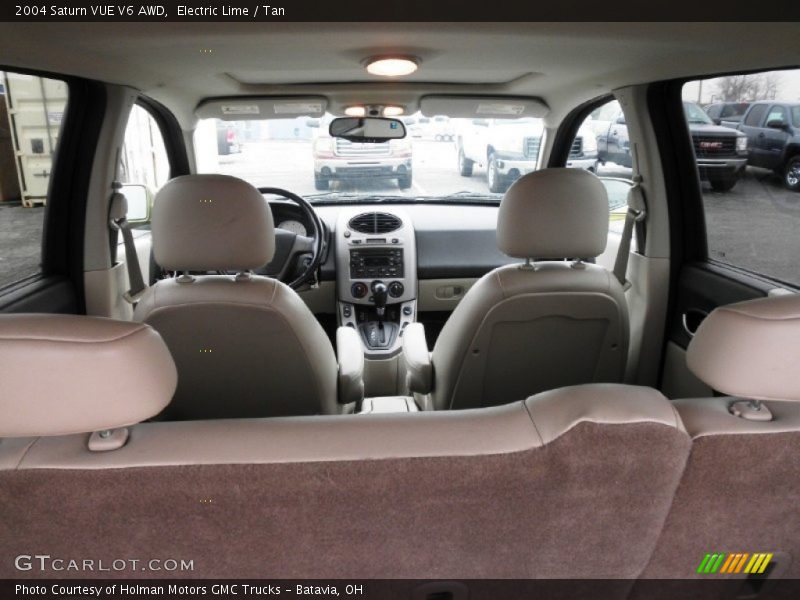 Electric Lime / Tan 2004 Saturn VUE V6 AWD