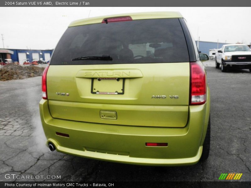 Electric Lime / Tan 2004 Saturn VUE V6 AWD