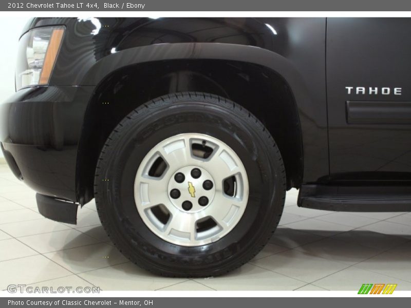 Black / Ebony 2012 Chevrolet Tahoe LT 4x4