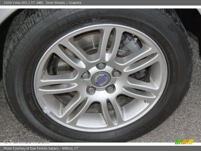 Silver Metallic / Graphite 2009 Volvo S60 2.5T AWD