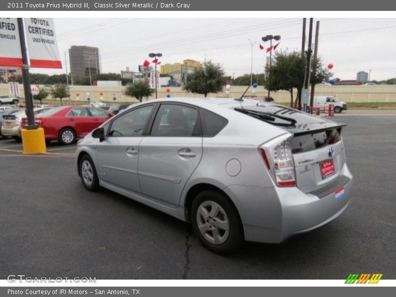 Classic Silver Metallic / Dark Gray 2011 Toyota Prius Hybrid III